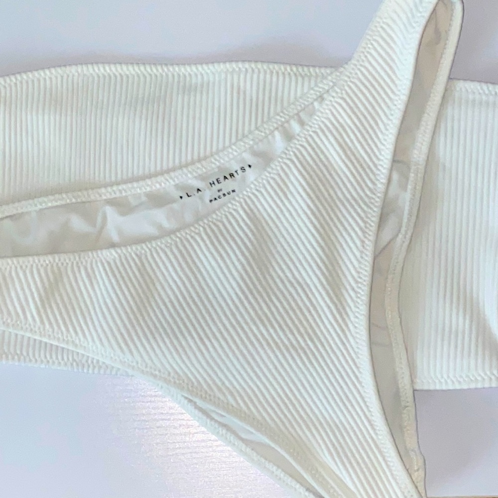 LA Hearts by PacSun White Bikini